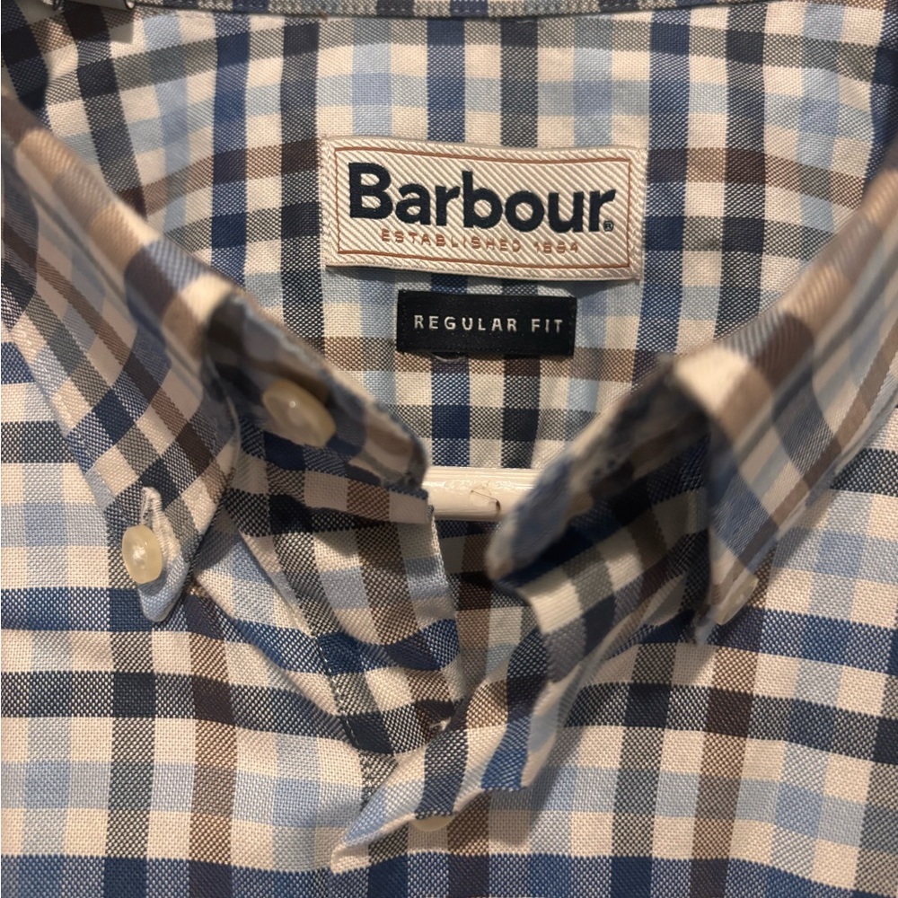 Barbour tailored long sleeve button down